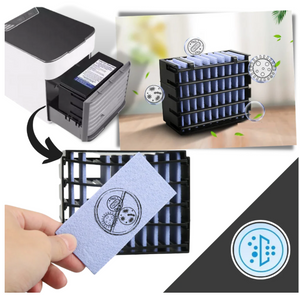 Mini climatizador de aire portátil